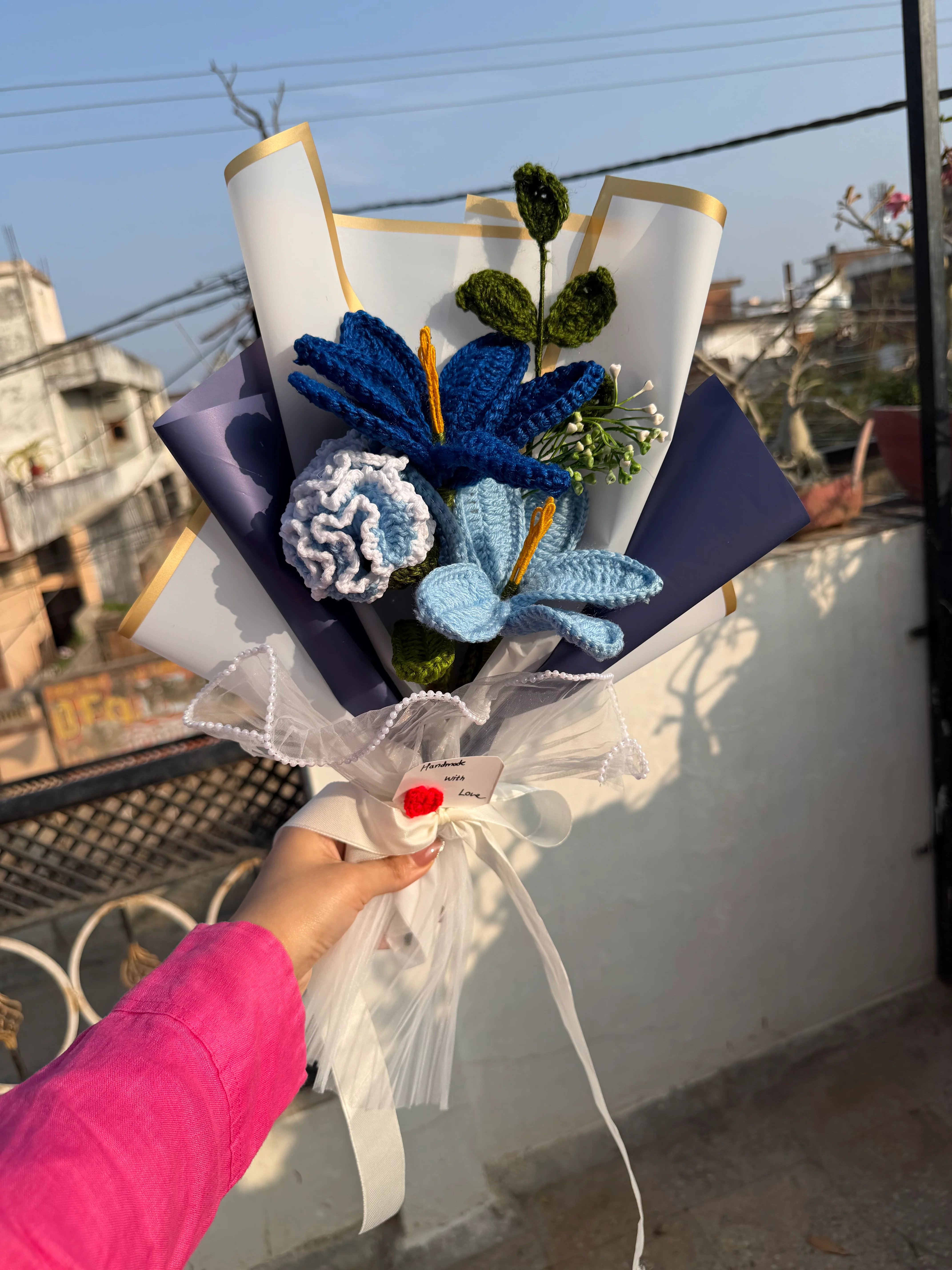 Blue Harmony Bouquet - Image 2