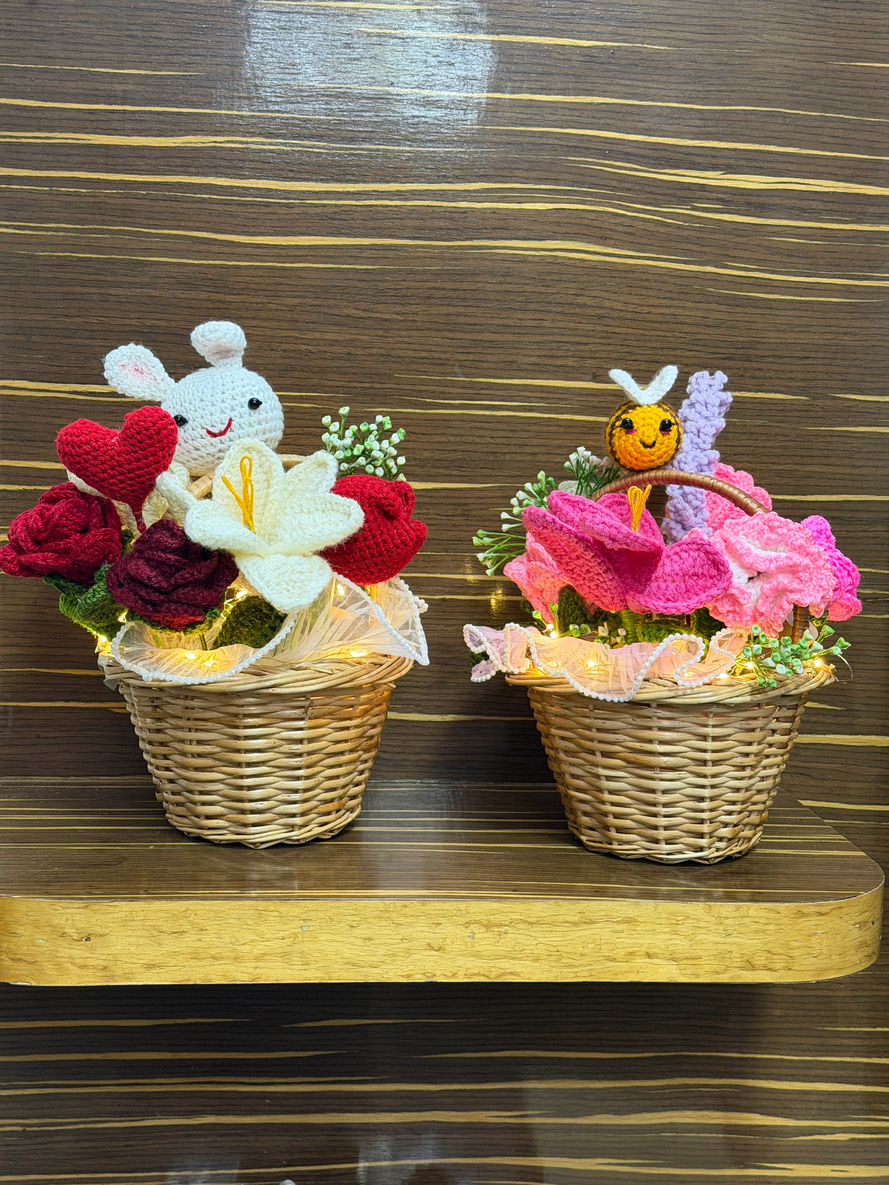 Bunny Bloom Basket - Image 2