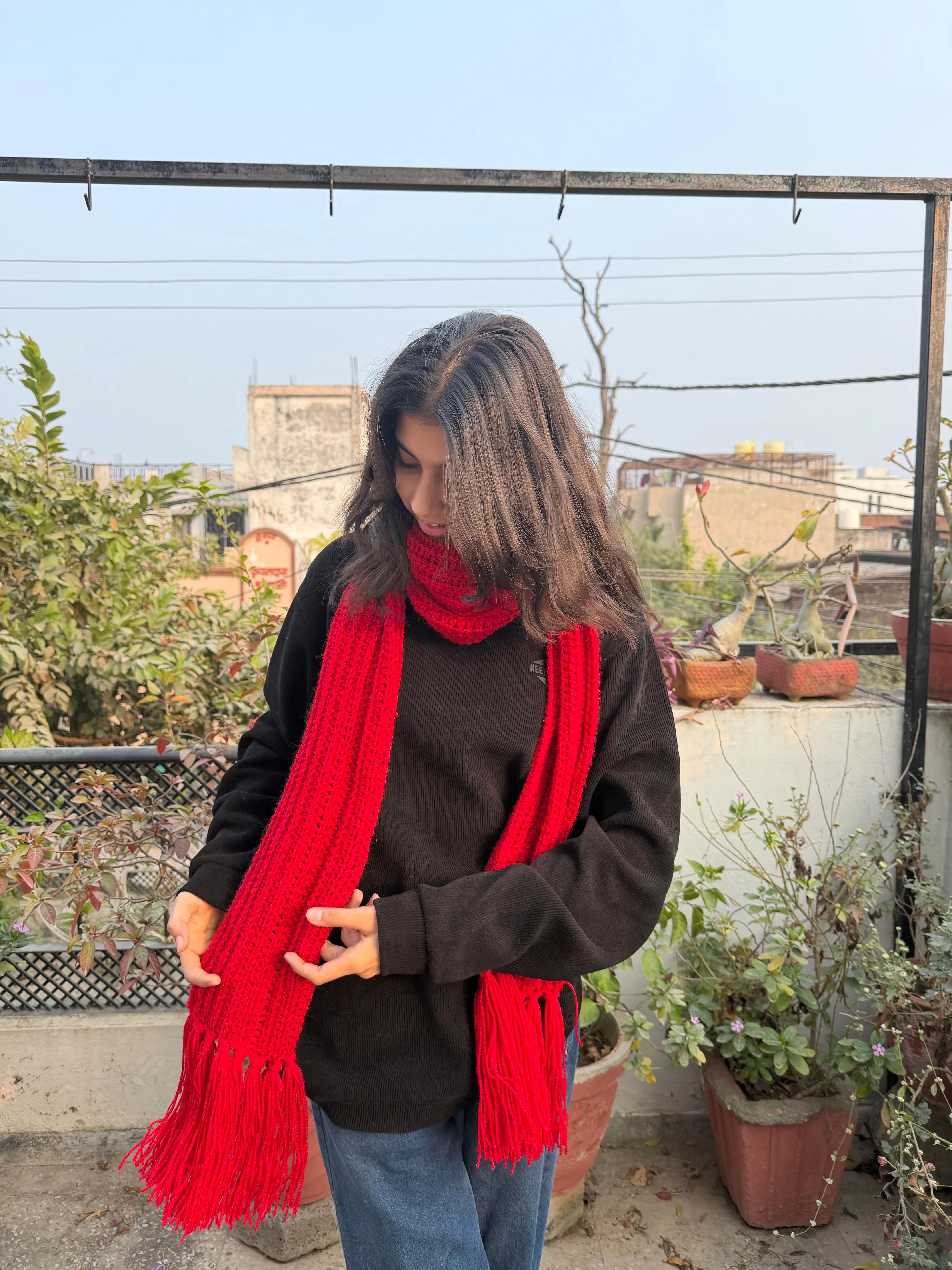 Premium Wool Mikasa scarf - Image 4